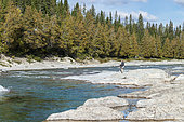 Great River, Salmon River, Chaleur Bay, Gaspesie, Quebec, Canada