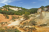 Colorado Provencal, Rustrel, Vaucluse, France