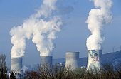 Cooling tower of a nuclear or atomic power plant, Cruas-Meysse, France