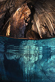 Underwater cave from Misool, Raja Ampat, Indonésie
