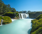 Waterfalls “Las nubes”, town of Maravilla Tenejapa. Chiapas, Mexico Long exposure photography.