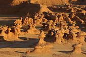 Sandstone formations, Goblin Valley State Park, Utah, USA, North America