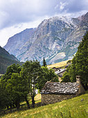 Hamlet of Maljasset, Saint Paul sur Ubaye, Haute Ubaye, Alpes de Haute Provence, France