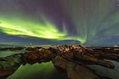 Northern lights. Vardo, Norway