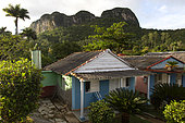 Parc National de Vinales Petites maisons. CUBA