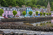 Tobermory, famous colorful village on the Isle of Mull, Scotland