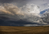 Hailstorm in Berry. Violent thunderstorms accompanied by hail and stormy winds crossed between Châteauroux and Bourges on the evening of 26 June 2020. Some thunderstorms acted as supercells. Centre-Val de Loire, France