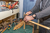 Making a planter with reclaimed wood