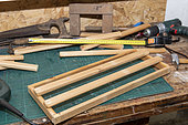 Making a planter with reclaimed wood