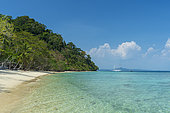 Ko Kradan tropical beach, Talay Trang archipela, Thailand