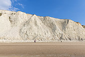 Chalk cliff of Cap Blanc-nez, Pas de Calais, Opal Coast, France