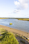 Estuary of Payré, Marais vendéen, Talmont St Hilaire, Vendée, Pays de Loire, France