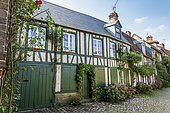 Gerberoy, a village in the Pays de Bray picard with the label Plus Beaux Villages de France, Oise, France