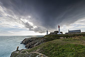 Saint-Mathieu lighthouse, Plougonvelin, Finistère, France