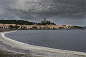 Gruissan lagoon, Languedoc coast, Aude, France