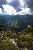 Landscape of Peñas de haya, Basque Country, Spain.