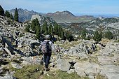 GR12 : View of the whole Larra Nature Reserve, Basque Country, Navarre, Spain