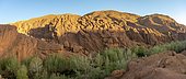 Pattes Des Singes Rock Formation, Red Sandstone Rock, Gorges du Dades, Dades Gorge, Tamellalt, Morocco, Africa