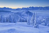 View from the Rigi, Switzerland, Europe
