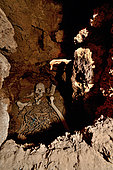 Ch’ullpa Sepulchre, Funeray tower, Señoríos de los Lipes culture (1200-1450), the bodies were deposited in crevices of the volcanic tufa, Necopolis, San Juan del Rosario, Bolivia