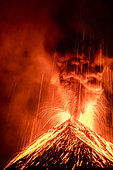 Volcano of fire, (Guatemala)