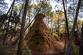 Ochres of Bedoin, Parc Naturel Régional du Ventoux, Vaucluse, France