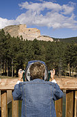 Crazy Horse Memorial, Black Hills, South Dakota, USA. EDITORIAL USE ONLY