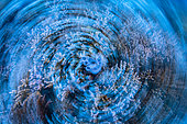Blue Swirl above the S. Pass reef, Mayotte