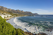 Image Number A1R461385. View of Clifton Beach and Twelve Apostles along the Western Seaboard in Cape Town, Western Cape, South Africa.