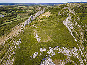 Landscapes of the Alpilles Regional Nature Park, Provence, France