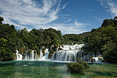 Water fall, Krka National Park, Croatia