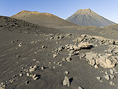 Stratovolcano mount Pico do Fogo, Parque Natural do Fogo. Fogo Island (Ilha do Fogo), part of Cape Verde in the central atlantic.