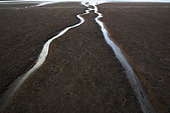 River mouths, Bowness-on-Solway, Cumbria, England