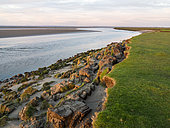 River mouths, Bowness-on-Solway, Cumbria, England