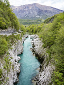 River Soca - Isonzo, Volarje, Slovenia
