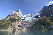 Mount Balmaceda Massif and Balmaceda Glacier, Ultima Esperanza Fjord, Magallanes Region and Chilean Antarctica, Chile