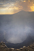 Masaya Volcano at sunset, Nicaragua, Granada,