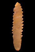 Flint knife. Neolithic period. North Africa. 16.3cm.