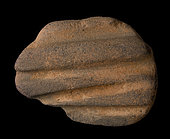 Bead polisher (?) in sandstone. Neolithic period. mali. 10cm.