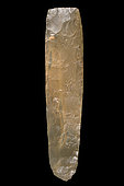 Green jasper adze. Neolithic period. mali. 19cm.