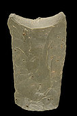 Green jasper scraper. Neolithic period. Mali. 5,8cm.