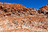 Salt Cordillera, Valley of the Moon, Atacama Desert. Chile.