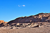Salt Cordillera, Valley of the Moon, Atacama Desert. Chile.
