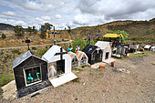 Altars on the roadside, Chile