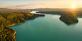 Lake Vouglans, Jura, France