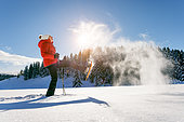 The Hautes Combes, Snowshoeing, Jura, France