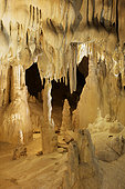 Interior view of the Grotte des Moidons, Molain, Jura, France