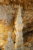 Interior view of the Grotte des Moidons, Molain, Jura, France