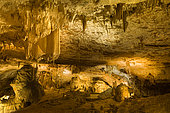 Interior view of the Grotte des Moidons, Molain, Jura, France