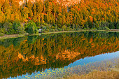 Grand lac d'Etival, Jura, France